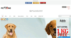 Desktop Screenshot of marshallspetzone.com